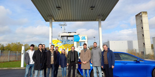 Gruppenfoto Exkursion nach Herten 