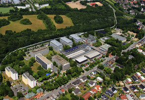Luftbild vom Südcampus