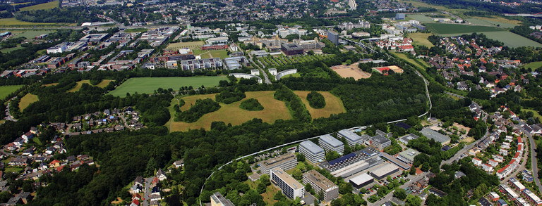 Luftbild vom Südcampus